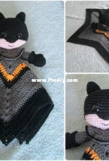 Batman mini blanket