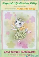 Lena Lawson Needlearts MSW-56 - Emerald Ballerina Kitty