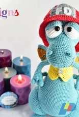 Havva Designs- Havva Unlu- Blummy The Fireman Dragon
