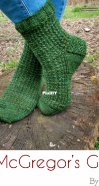 McGregors Garden Socks by Gwen Moeller - Gweneverafter Designs