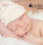 Crochet by Jennifer- Jennifer Dougherty-Textured Newsboy Beanie