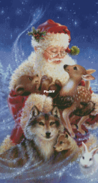 HAED - HAEDJGMINI157 Mini Santas Little Friends by Dona Gelsinger