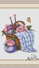 Basket of Tenderness by Maria Nechaeva