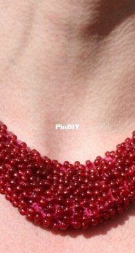 Aril Necklace by Kourtney Robinson - Dollybird Workshop