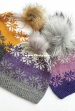Septemberstjerner Lue | September Star Beanie by MaBe - English, German, Norwegian