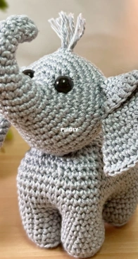 Brilcrochet - Karol Leite - Elephant