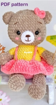 Marizza Toys - Lucy Marizza - Plush Bear Molly