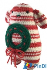 Beatriz M Herce-Hagiwara - Bea Herce-Hagiwara -Candy Cane Critter - Free