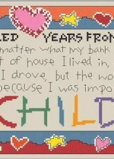 Bucilla 42598 Life of a Child (pat)