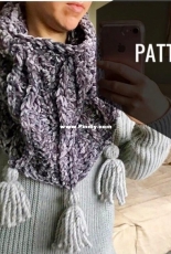 Cozy Creative Crochets - Heather Cummings - Winter Waves Cowl