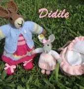 Maman lapine et son bébé