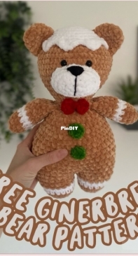 Innoscent teddies - Nikki - Gingerbread bear - Free