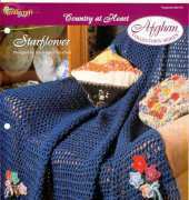 The Needlecraft Shop 952170 Country at Heart - Starflower Afghan collectors Series by Susie Spier Maxfield 1995