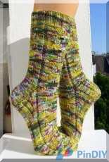 Bienen-Hotel Socks by Micha Klein/Wolletraum-Eng,German-Free