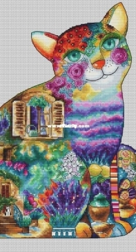 Provencal Cat by Tatyana Draganova PCS