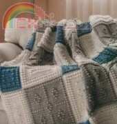 Color and Shape Design- Jody Pyott- Crocheted Blanket Country