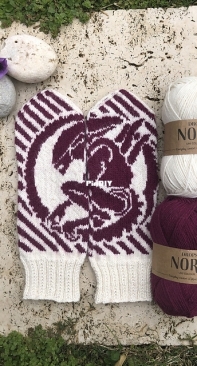 Alien by Lotta Lundin - knittinglotta - English and Swedish