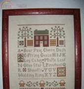 Little House Needleworks LHN 18 - Quilt Time Sampler