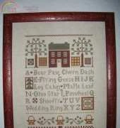 Little House Needleworks LHN 18 - Quilt Time Sampler