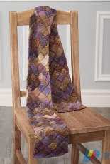 Willow Yarns- W00252-Garden Walk Scarf by Rae Blackledge-Free