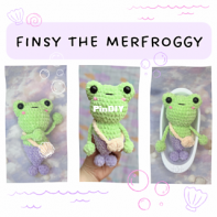 Kawaii cuddle bug - Julie Star - Julie Scissorhands - Finsy the Merfroggy - Free