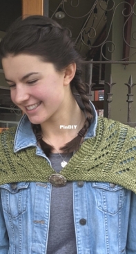Mendenhall Shawl by Lynette Meek