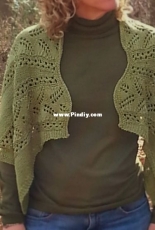Beyond the Forest Gate Shawl by Renee Burton