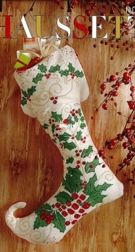 Merveilleux Noël à broder - Noël en chaussette XSD + PCS