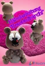 Sanis-Fitzereien - Sandra Schlehahn - Cuddly bear - German