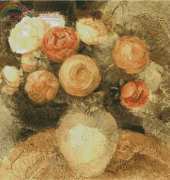 I Love Crossstitch ILCS-AH-003 Vase of Ranunculus XSD