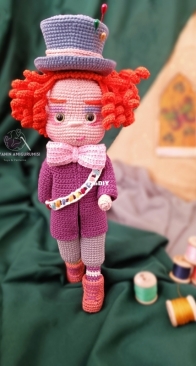 Dünyanın Amigurumisi - Bilgenur Çamtosun - Mad Hatter
