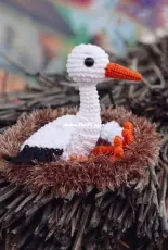 Frants Toys - Liza Frantseva - Stork - Russian