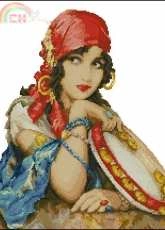 Gypsy Beauty 8496 from Hafty Polskie Zlota Kolekcja 3 2013 XSD