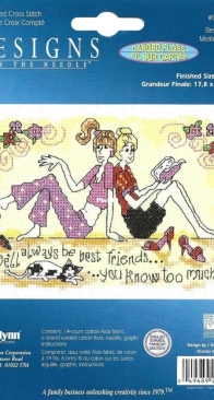 Janlynn/Designs For The Needle 023-03813 - Best Friends