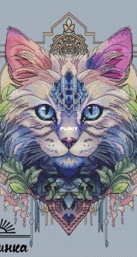 Dream Catcher Cat by Katarinka / Saitova Ekaterina SAGA