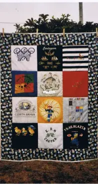 T-shirt quilt