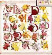 The Vermillion Stitchery 225 The Rose Alphabet