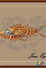 MiAxStitch - Fish Steampunk by Jane Eyre / Minasyan Yana