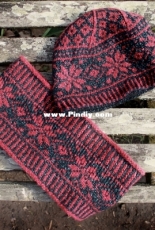 Snowflakes Falling Cowl + Beanie by Flavia Costa-Free