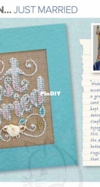 Just Married by Emma Congdon from Cross Stitcher 341 PCS + XSD