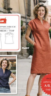 Liesl and Co - Fira Dress and Top - Sizes 0-20