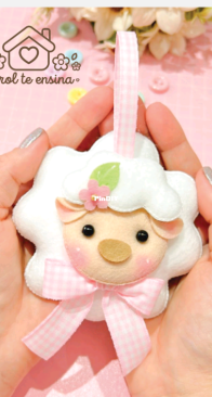 Ateliê Laços Mágicos Criações - Ana Carolina Angeli - Sheep -  Oveja - Portuguese