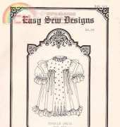 Easy Sew Designs Brown House Doll BHD 209  Toddler Dress