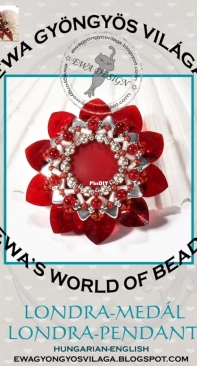Ewa Design - Ewa Gyongyos Vilaga - Londra Pendant - Hungarian / English