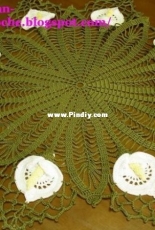 Lily Mills Company - Calla Lily Buffet Set - Portuguese Translated - Free