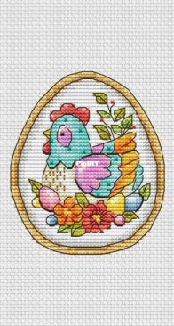Chicken With Egg by Ekaterina Zemlyanskaya