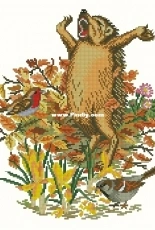 Eva Rosenstand ER 12-884 Hedgehog Waking Up XSD