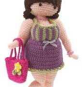 Gourmet Crochet - Carolyn Christmas Designs - Carolyn Christmas - Suzette Doll - Dutch - Translated