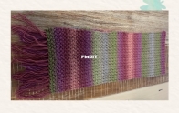 Puff Stitch Scarf