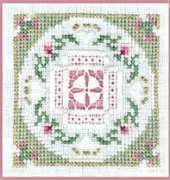 The Victoria Sampler Learning Collection Level 6 Curled V in a Fan BCS 6-8 - Fans and Roses